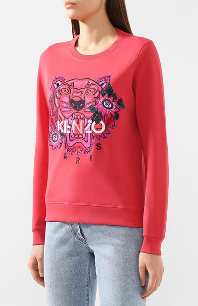 Хлопковый свитшот KENZO, арт. F962SW7124X0, фото 3