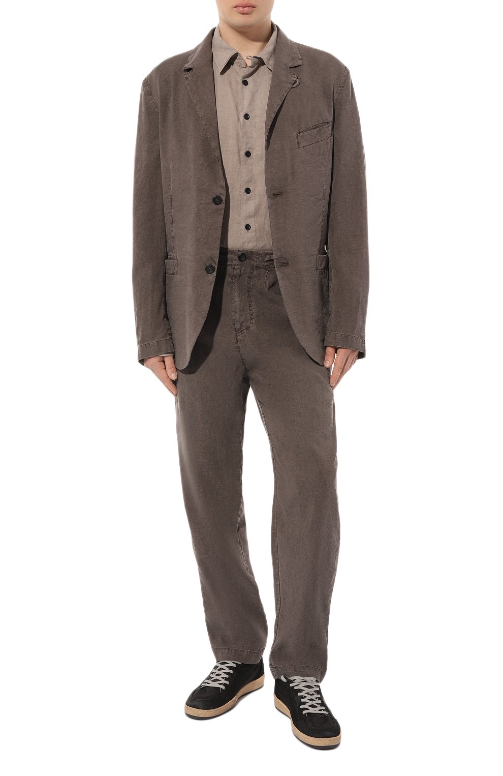 Льняная рубашка HANNES ROETHER, арт. K0N29ZESS.608, фото 2