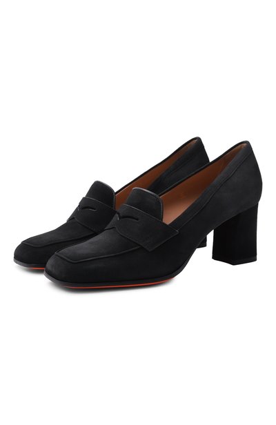 Женские замшевые туфли SANTONI, арт. WD0G72446HI2NAEA