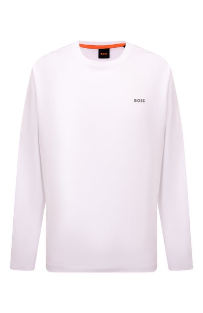 Мужская хлопковый лонгслив BOSS ORANGE, арт. 50528213