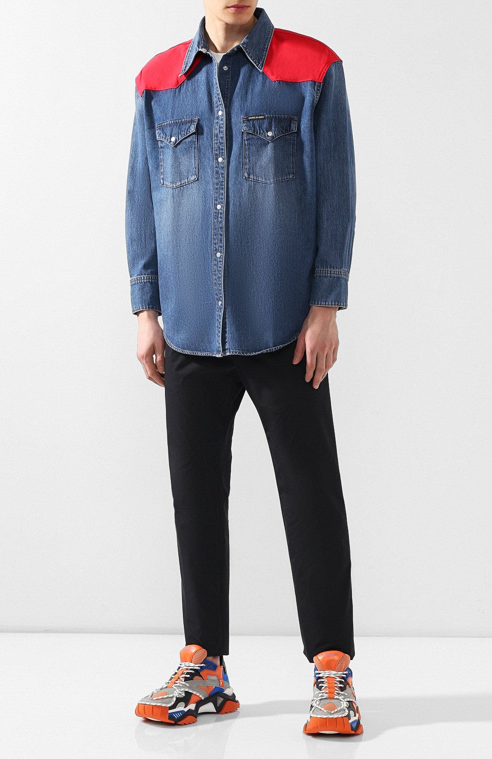 Джинсовая рубашка CALVIN KLEIN JEANS, арт. J20J210231, фото 2