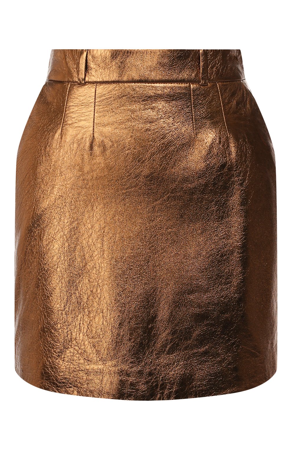 Кожаная юбка SAINT LAURENT, арт. 575528/YC2CE, фото 1