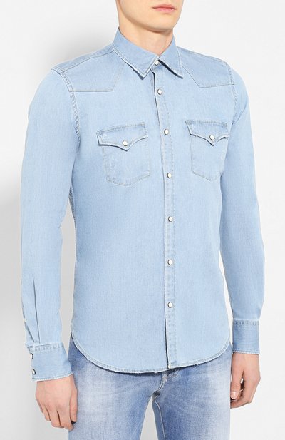 Джинсовая рубашка ELEVENTY, арт. A70CAMA07 TES0A217, фото 3