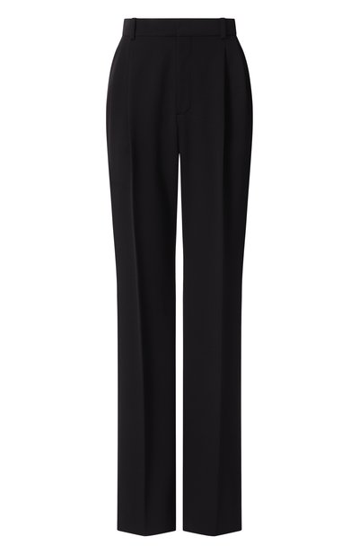 Шерстяные брюки SAINT LAURENT, арт. 777623/Y7E63, фото 1
