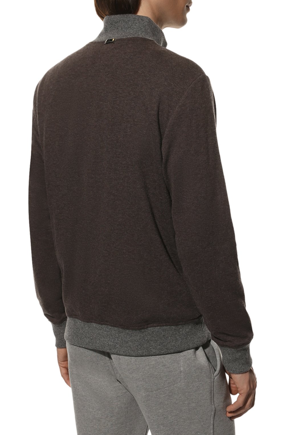 Кардиган из хлопка и кашемира CAPOBIANCO, арт. 13M455.LB00., фото 4