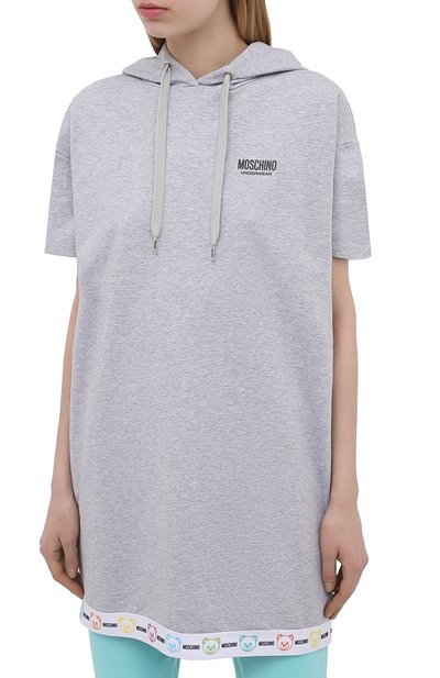 Хлопковое худи MOSCHINO, арт. A1709/9004, фото 3