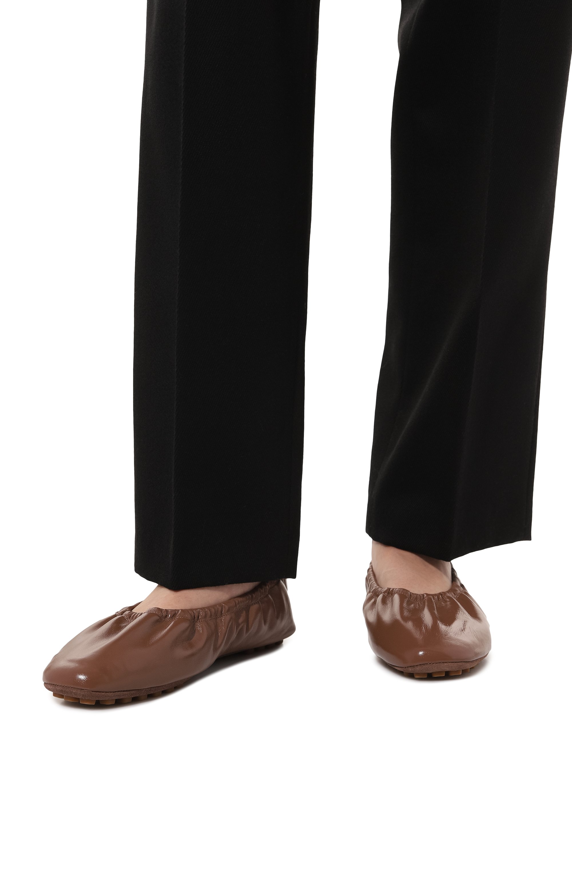 Кожаные балетки fendi filo FENDI, арт. 8F8534/NA7, фото 3