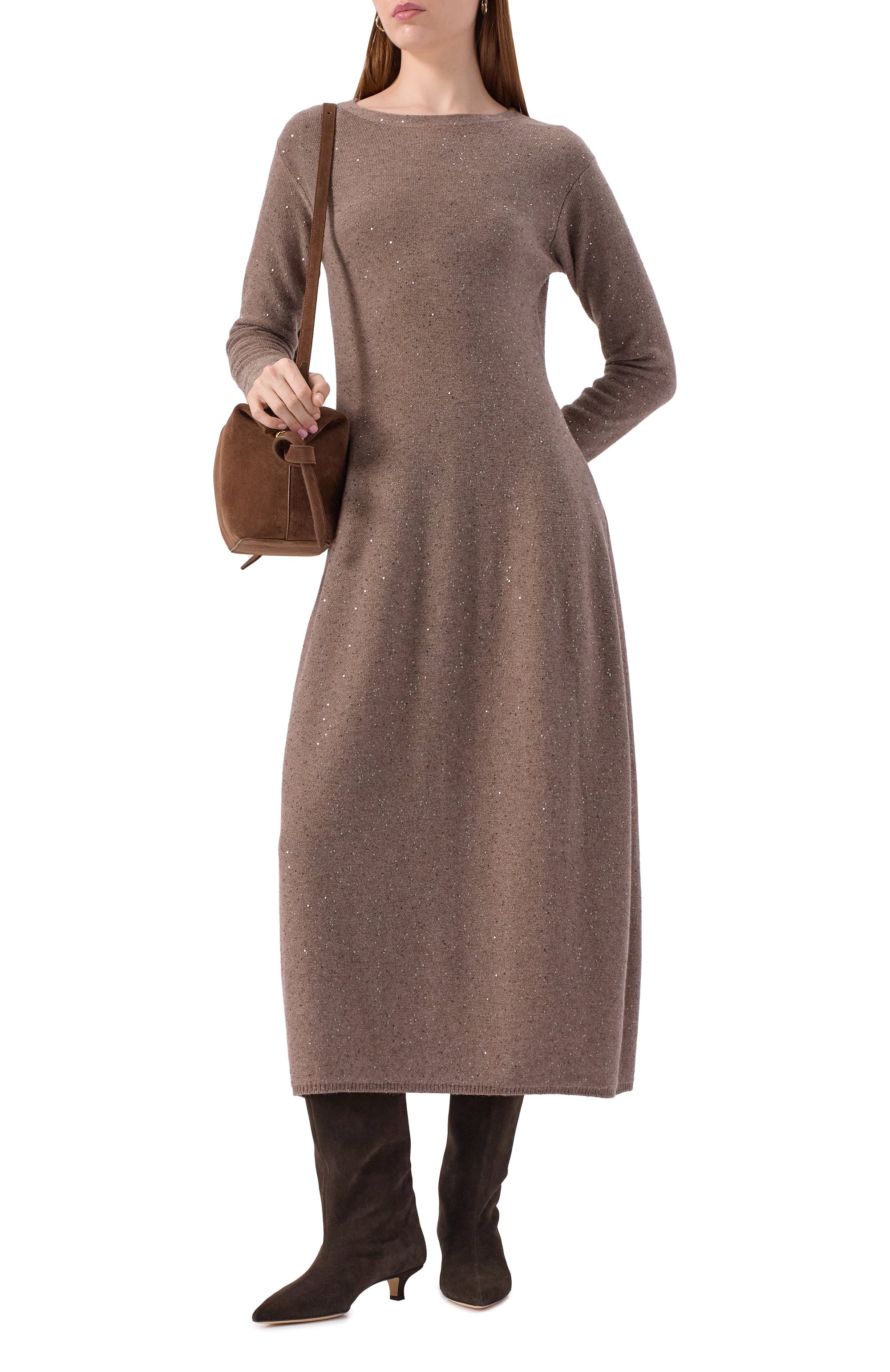 Платье из шерсти и кашемира ANTONELLI FIRENZE, арт. 41706P/01725, фото 2