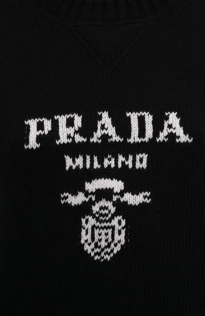 Свитер из шерсти и кашемира PRADA, арт. P24G1V-1YMW-F0002-211, фото 5
