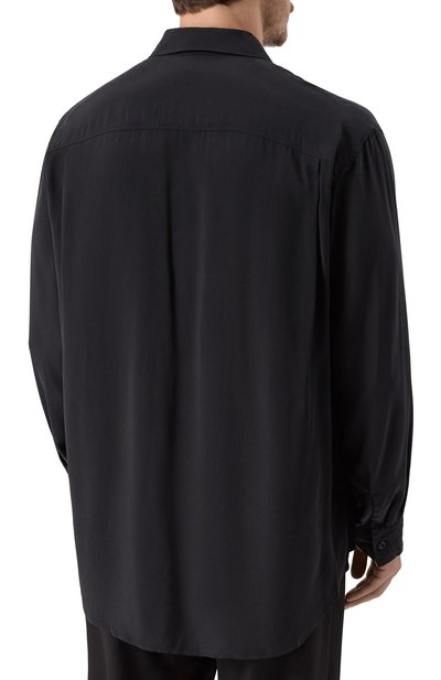 Рубашка ATTACHMENT черного цвета по цене 55600 руб., арт. AS51-034, фото 4 Рубашка ATTACHMENT, арт. AS51-034, фото 4
