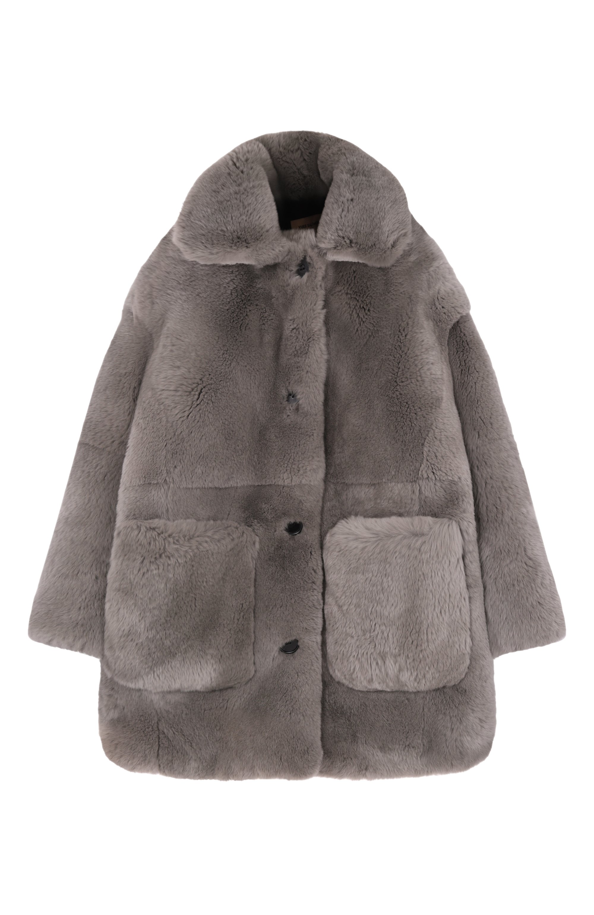 Шуба из меха кролика YVES SALOMON ENFANT, арт. 20WEM307XXREXX/8-10, фото 1