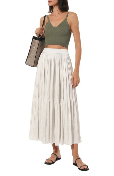 Плиссированная юбка BARBARA BUI, арт. B1513BEI, фото 2