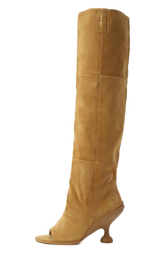 Замшевые ботфорты Kind Naked Wolfe KIND/C0W SUEDE Бежевый  KIND/C0W SUEDE Фото 4