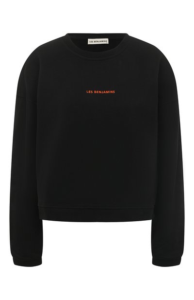 Хлопковый свитшот LES BENJAMINS, арт. LB21SSC0RFUSW-001, фото 1