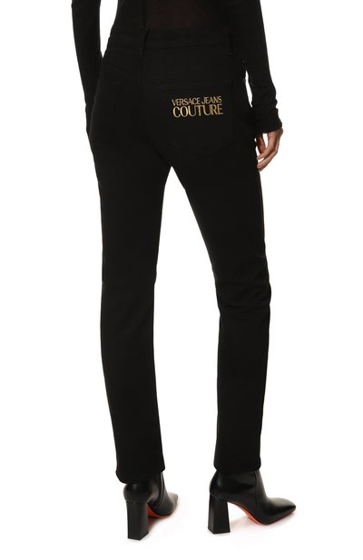 Джинсы VERSACE JEANS COUTURE, арт. 73HAB594-73DP519 C B0Y SLIM RIC VJC D STR BLK/CDW0, фото 4