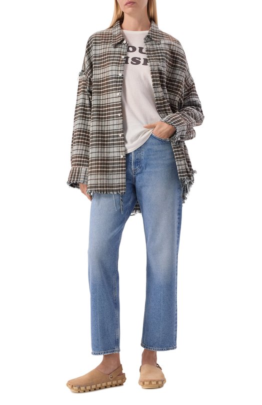 Замшевые сабо Ivyd Premiata IVYD/VAR 8277 Бежевый  IVYD/VAR 8277 Фото 3