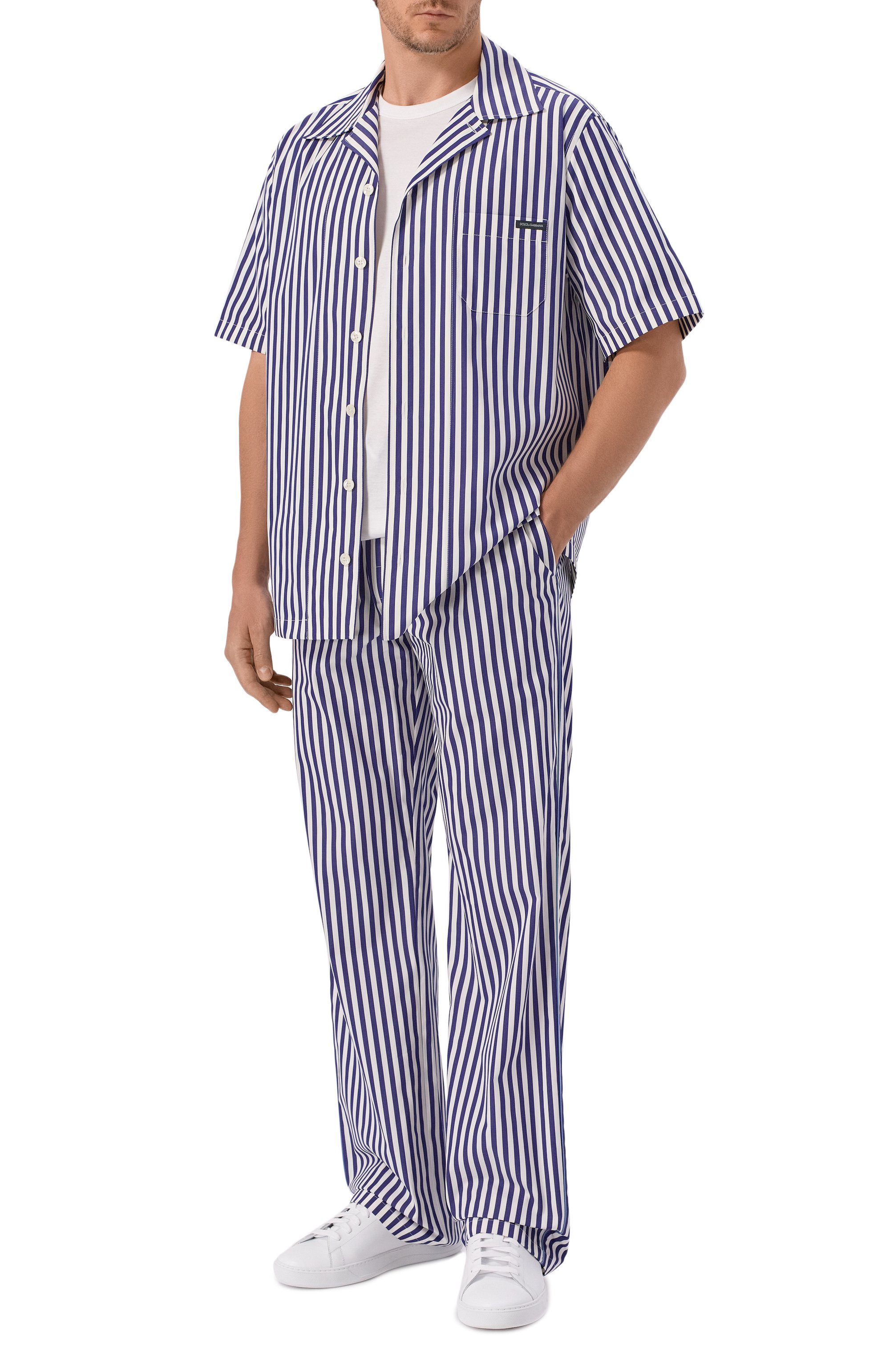 Хлопковые брюки DOLCE & GABBANA, арт. GVRMAT/FR52G, фото 2