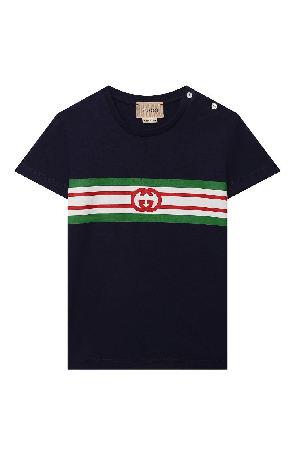 Хлопковая футболка GUCCI, арт. 561651/XJDKV, фото 1