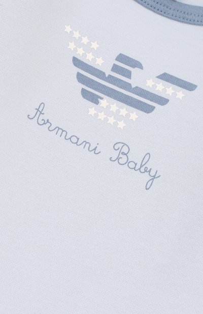 Хлопковый комплект из двух боди ARMANI JUNIOR, арт. 6YHV11/4JERZ, фото 3