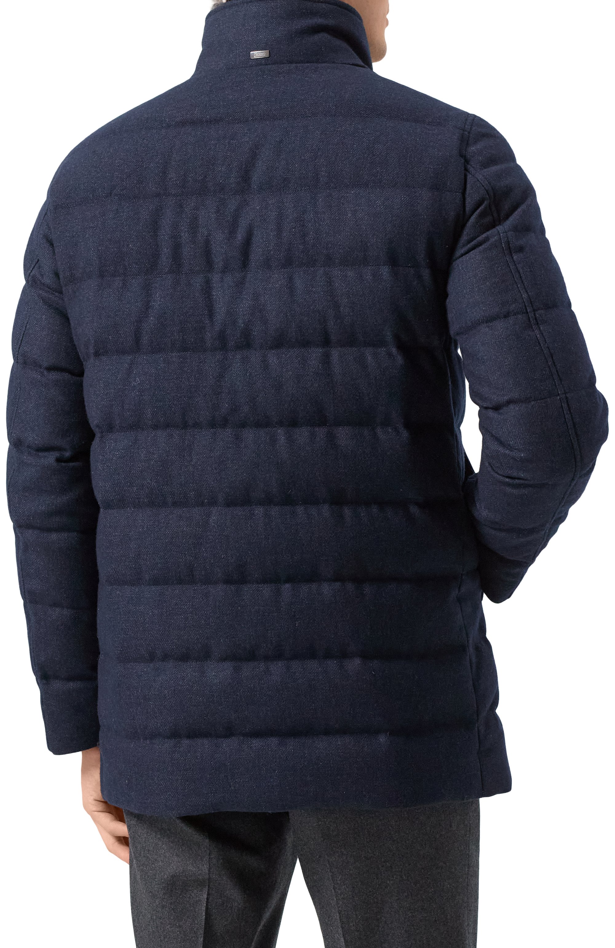 Шерстяной пуховик HERNO, арт. PI001165U-RUS/33259, фото 4