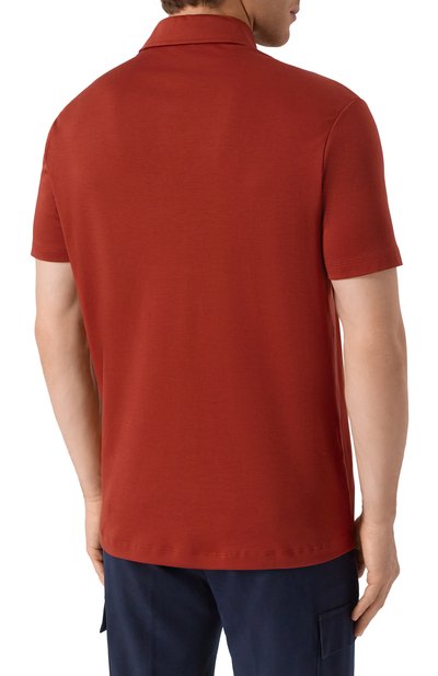 Хлопковое поло PAUL&SHARK, арт. 15311732, фото 4