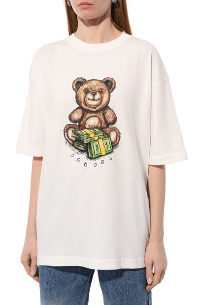 Хлопковая футболка DOMREBEL, арт. TEDDY CASH/T-SHIRT, фото 3