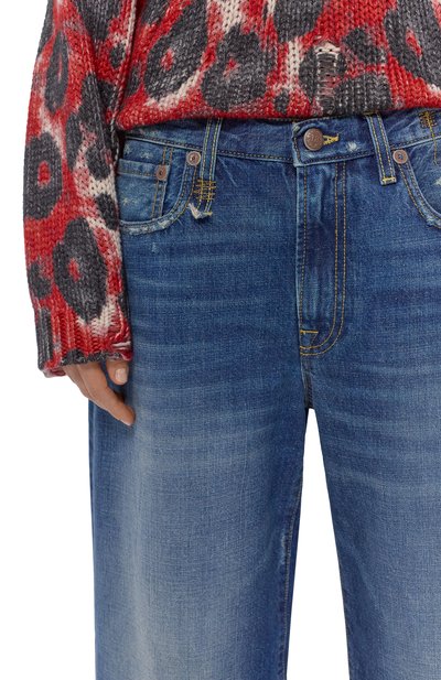 Джинсы darcy loose R13 синего цвета по цене 69950 руб., арт. R13WD038-D381B, фото 5 Джинсы darcy loose R13, арт. R13WD038-D381B, фото 5