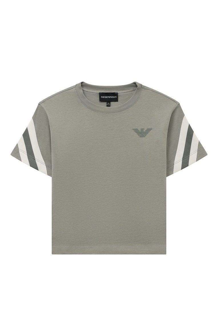 Хлопковая футболка EMPORIO ARMANI, арт. 3D4TJ8/1JWZZ, фото 1