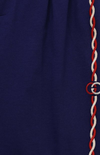 Хлопковые шорты GUCCI, арт. 711598/XJEMD, фото 3