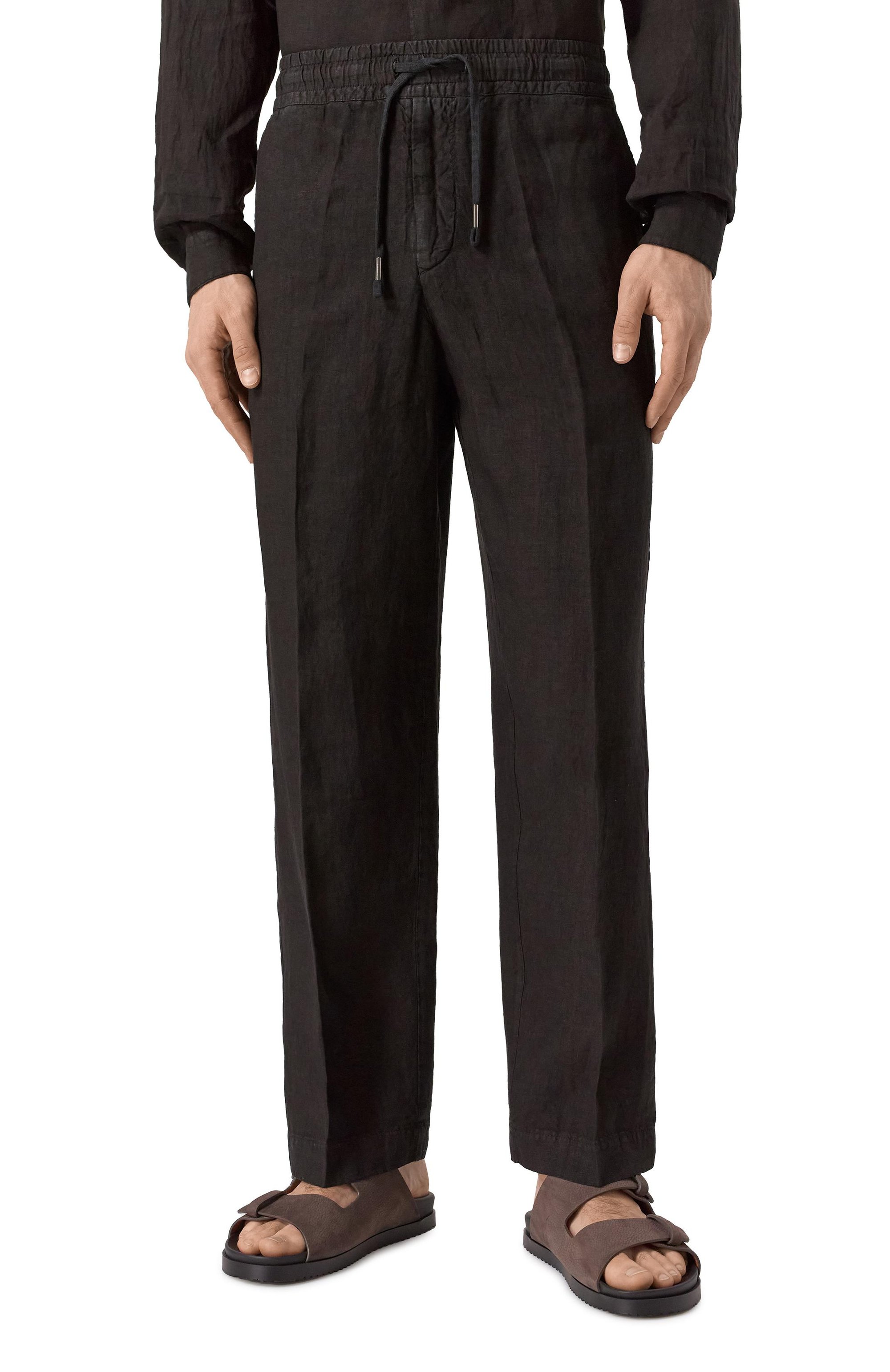 Льняные брюки INLINUM, арт. PAJAMA18, фото 3