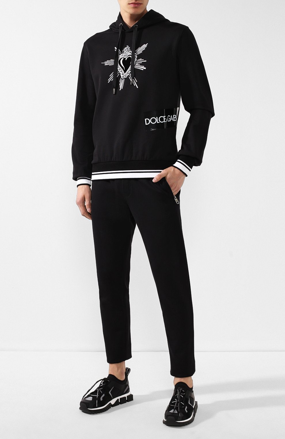 Комбинированные кроссовки sorrento trekking DOLCE & GABBANA, арт. CS1718/AA096, фото 2