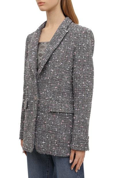 Жакет из вискозы SEVEN LAB, арт. J TW grey multi, фото 3
