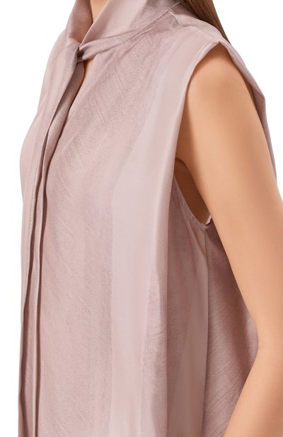 Шелковый топ LORENA ANTONIAZZI, арт. P2657TS19A/5218, фото 5