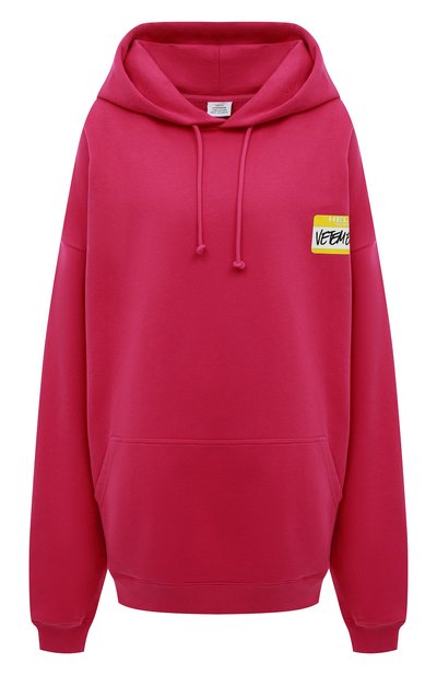 Женский хлопковое худи VETEMENTS, арт. UA53HD180P 1606/W