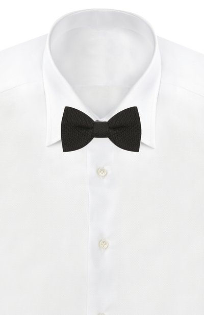 Шелковый галстук-бабочка LANVIN, арт. 1208/B0W TIE, фото 2