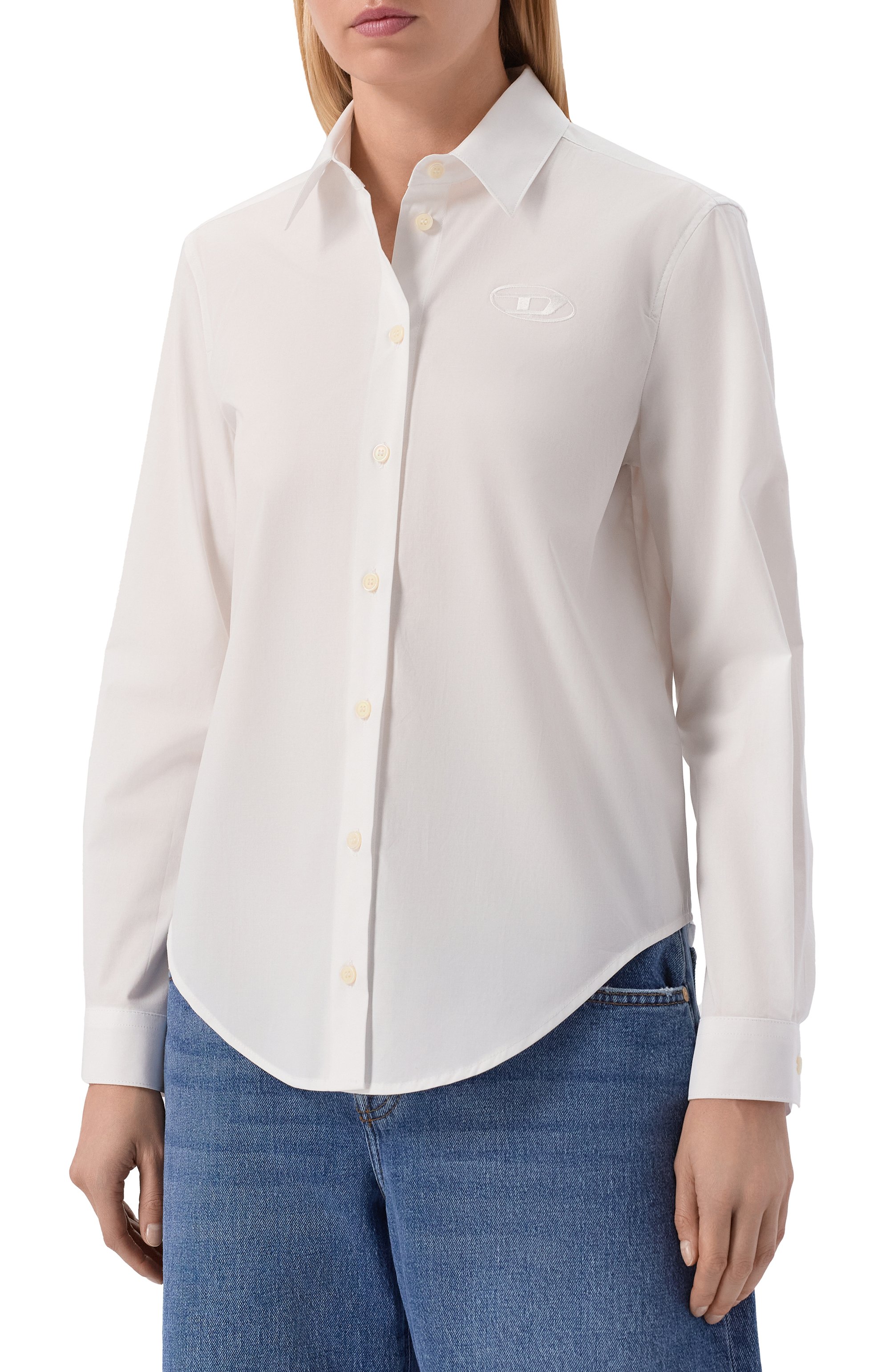 Хлопковая рубашка DIESEL, арт. A20065/0EPCL, фото 3