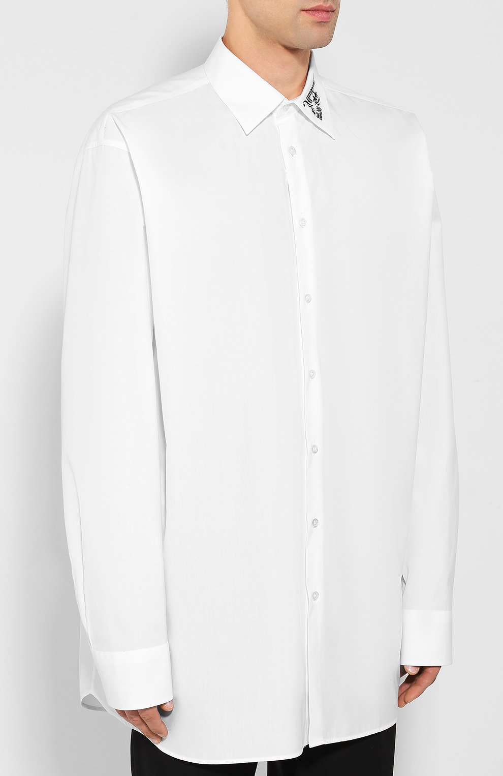 Хлопковая рубашка RAF SIMONS, арт. 192-291A-10000, фото 3