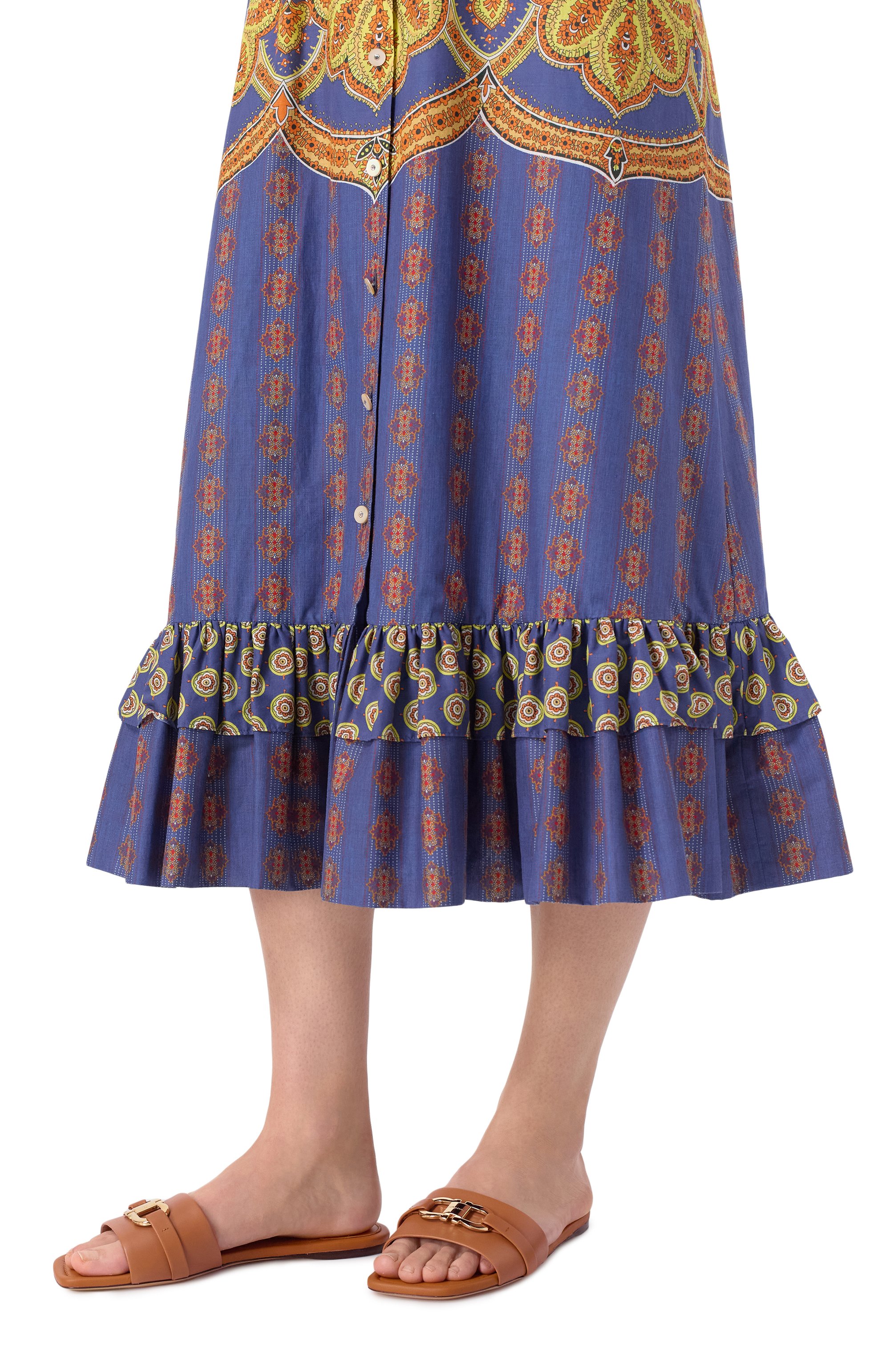 Кожаные шлепанцы FERRAGAMO, арт. 01G997/769637, фото 3