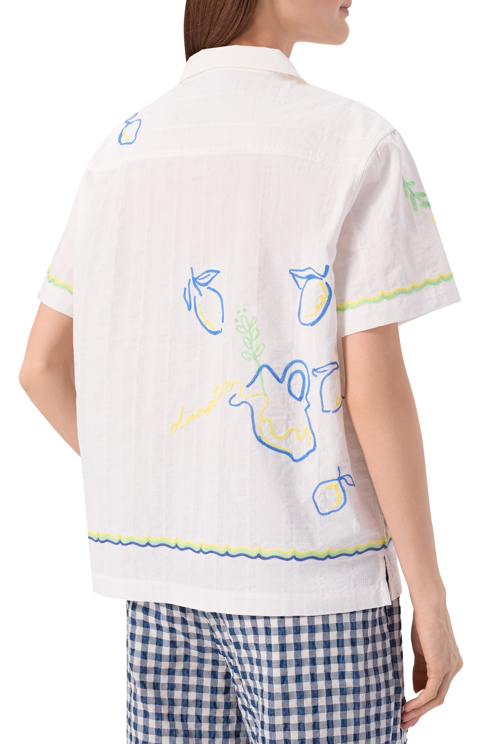 Хлопковая рубашка DUNST, арт. UDSH6B121Y1, фото 4