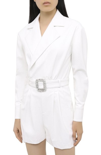 Комбинезон GIUSEPPE DI MORABITO белого цвета по цене 74650 руб., арт. PF20159DR-47, фото 3 Комбинезон GIUSEPPE DI MORABITO, арт. PF20159DR-47, фото 3