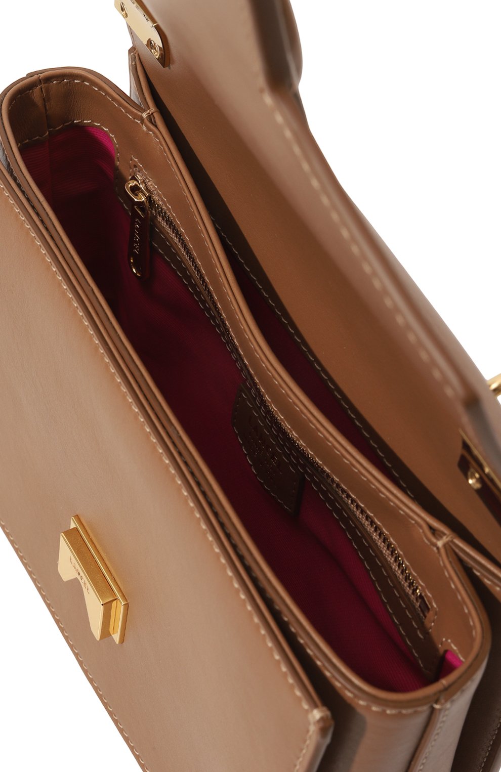 Сумка roxane s LANCEL светло-коричневого цвета по цене 56350 руб., арт. A12072, фото 5 Сумка roxane s LANCEL, арт. A12072, фото 5