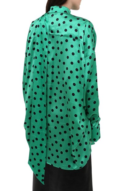 Шелковая блузка BALENCIAGA, арт. 642258/TJLB1, фото 4