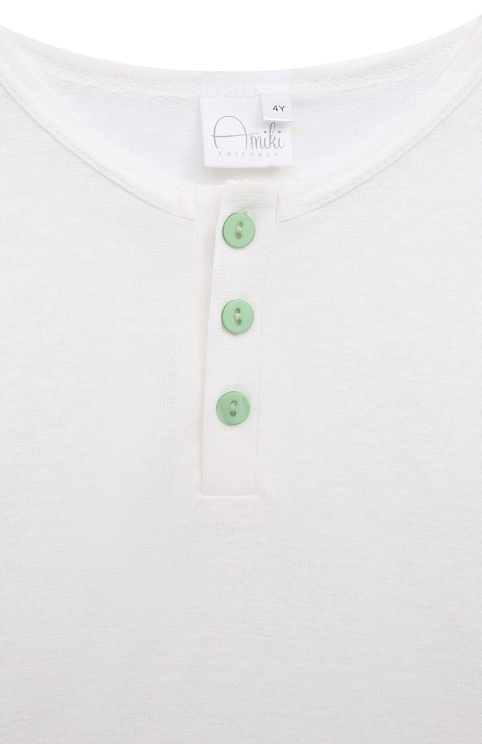 Хлопковая пижама AMIKI CHILDREN, арт. LE0, фото 4