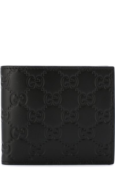 Кожаное портмоне с тиснением signature  GUCCI, арт. 365467/CWC1R, фото 1