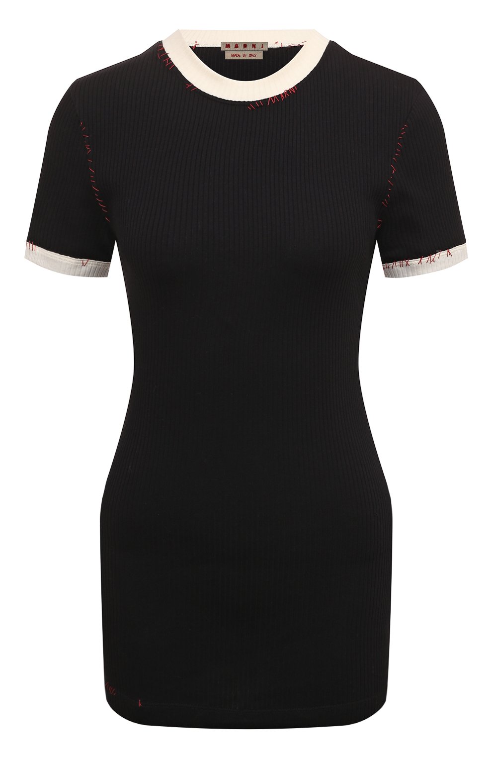 Хлопковая футболка MARNI, арт. THJE0331QS/UTC404, фото 1