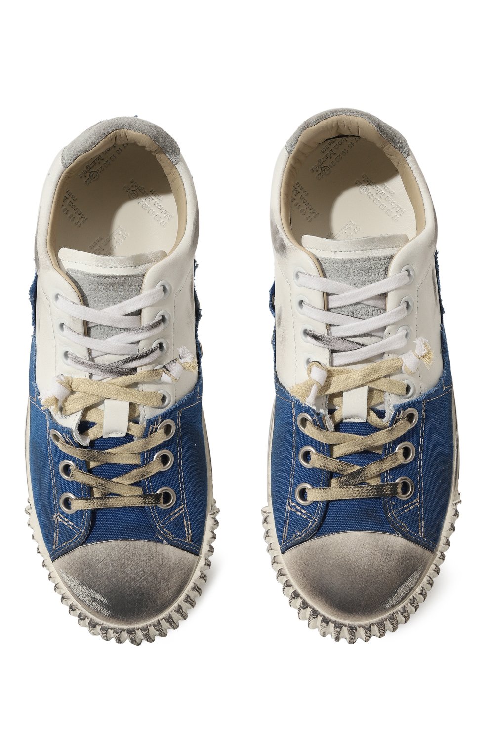 Комбинированные кеды evolution MAISON MARGIELA, арт. S58WS0234/P6231, фото 6