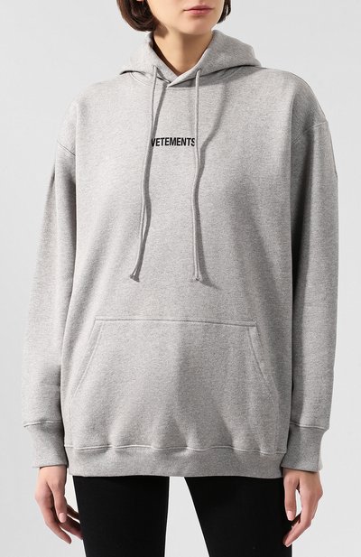 Хлопковое худи VETEMENTS, арт. UAH20TR725/W, фото 3