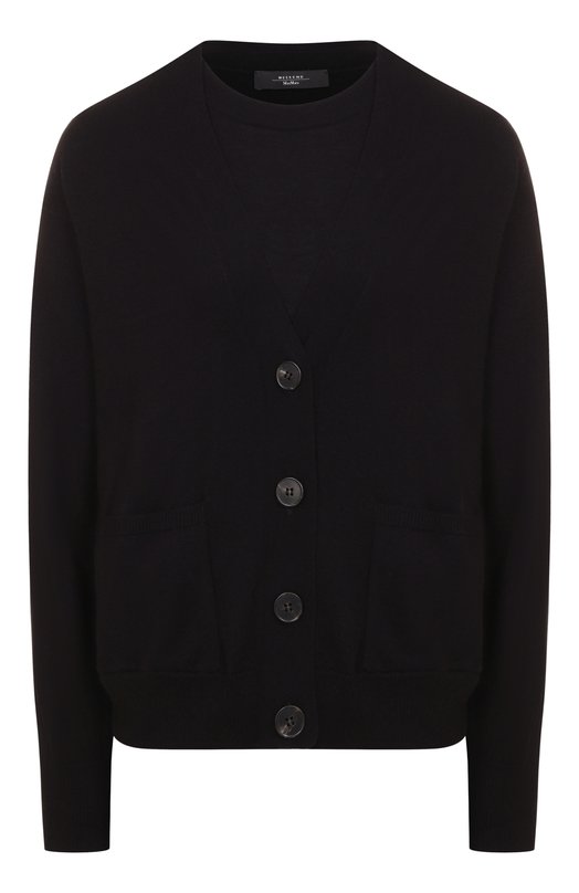 Комплект из кардигана и пуловера Weekend Max Mara F/DE_0D_CA/N0 Чёрный F/DE_0D_CA/N0