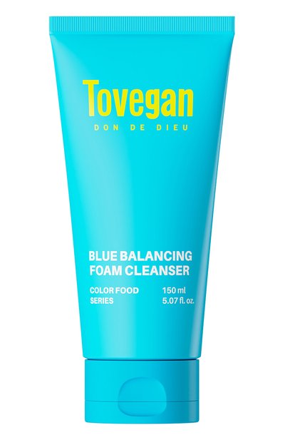 Женского очищающая пенка для лица blue balancing foam cleanser (150ml) TOVEGAN, арт. 8809602022340