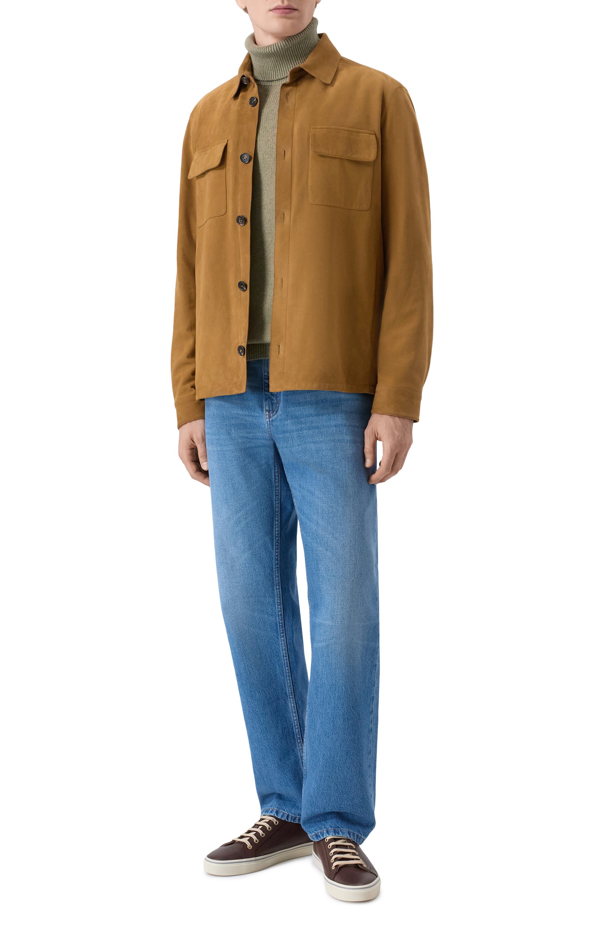 Замшевая куртка-рубашка LORO PIANA, арт. FAP3922, фото 2